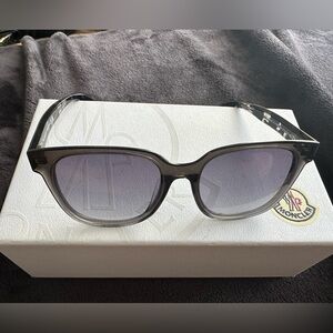 Moncler Sunglasses with Puffer Sleeve and Case